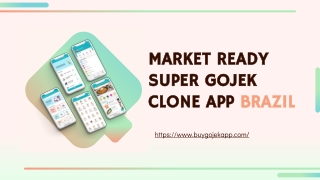 Market Ready Gojek Clone App for Brazil