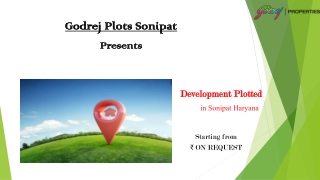 Godrej Plots Sonipat- Development Plotted
