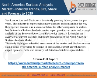 North America Surface Analysis Market Size