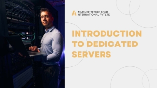 An Introduction to Dedicated Servers and Why they are So Great for Businesses