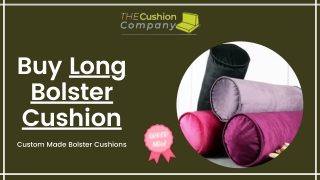 Buy Long Bolster Cushion