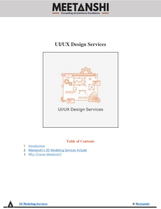 UIUX Design Services