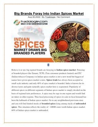 buy spices in india