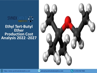 Ethyl Tert-Butyl Ether Production Cost Analysis PDF 2022-2027