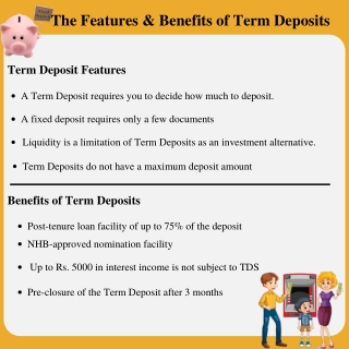 The Features and Benefits of Term Deposits