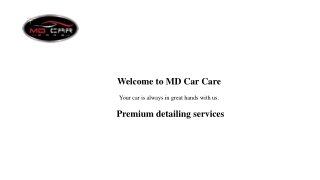 Car Care Equipment Australia | Mdcarcare.com.au