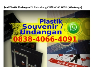 Jual Plastik Undangan Di Palembang ౦8ᣮ8–Ꮞ౦66–Ꮞ౦ᑫI{WA}