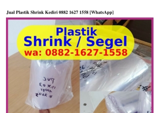 Jual Plastik Shrink Kediri