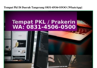Tempat Pkl Di Daerah Tangerang Ö831-45ÖϬ-Ö5ÖÖ[WhatsApp]