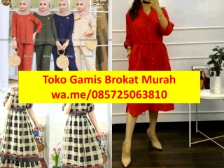 Toko Gamis Brokat 085725063810