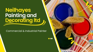 Industrial painting and decorating Cheshire