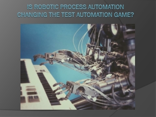 Is Robotic Process Automation changing the Test Automation