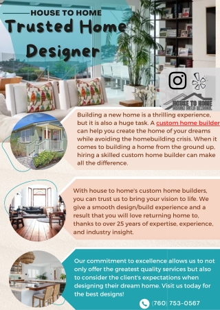 Trusted Home Designer