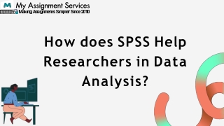 How does SPSS Help Researchers in Data Analysis