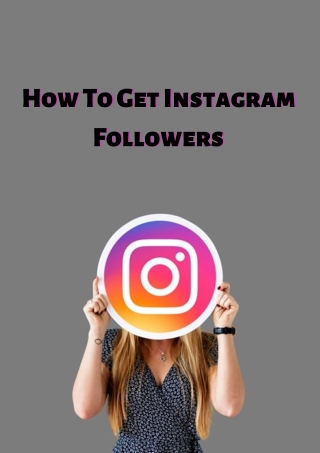 How To Get Instagram Followers
