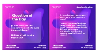 How close can two company names be to avoid trademark issues?
