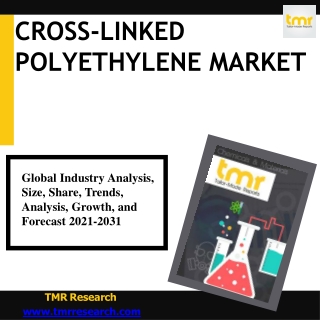 Cross-Linked Polyethylene Market Sluggish Growth Rate Foreseen by 2021-2031