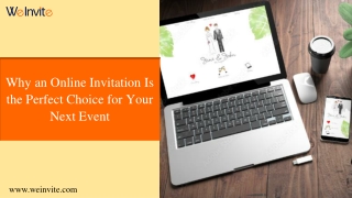 Benefits of Sending an Event Invitation Online