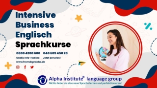 Intensive Business Englisch Sprachkurse - Alpha Institute