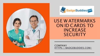 Important Uses of Watermarks on ID Cards to Increase Security