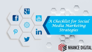 A Checklist for Social Media Marketing Strategies