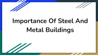 PEB Structure Manufacturers