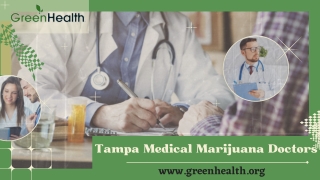 Get An Appointment Tampa’s Best Medical Marijuana Doctors