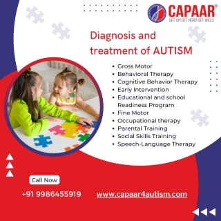 Diagnosis and treatment of autism | Best Autism Treatment in Bangalore | CAPAAR