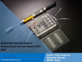 Microfluidics Market PDF: Industry Overview, Growth Rate and Forecast 2022-27