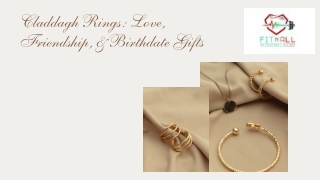 Claddagh Rings Love, Friendship, & Birthdate Gifts
