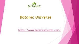 Where to Buy Essential Oils Toronto | Botanicuniverse.com