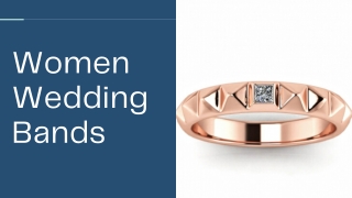 Shop Women Wedding Bands Online