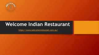 Best Indian Restaurant Near Me | Welcomerestaurant.com.au