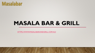 Best Indo Chinese Food Melbourne | masalabarandgrill.com.au