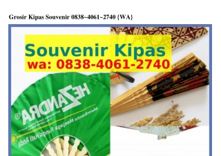 Grosir Kipas Souvenir