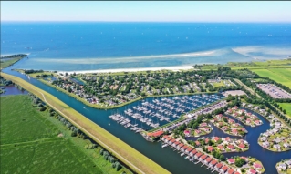 Vakantiepark met jachthaven