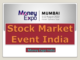 Stock Market Event India