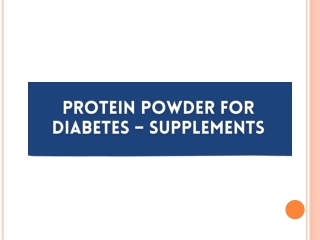 Protein Powder for Diabetes – Protinex India