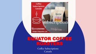 Coffee Subscriptions Canada