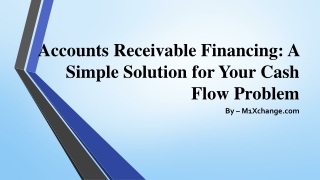 Accounts Receivable Financing