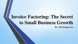 Invoice Factoring