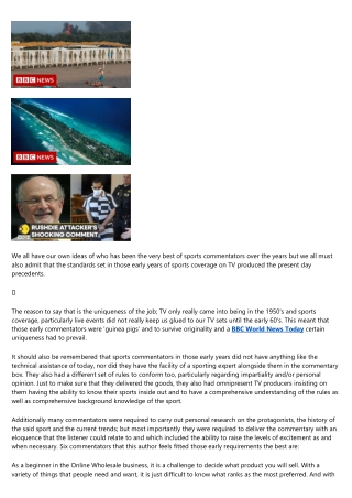 Undeniable Proof That You Need BBC World News Today