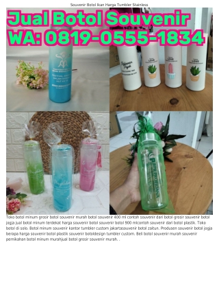 ౦8lᑫ•౦555•l8ᣮᏎ (WA) Souvenir Botol Minum Murah Surabaya Grosir Botol Kaca Suraba