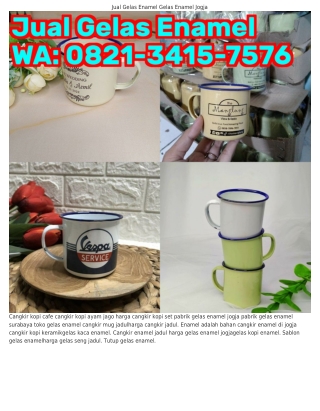 08ᒿI~34I5~ᜪ5ᜪᏮ (WA) Harga Cangkir Jadul Gelas Kaleng Jadul Jogja