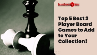 Top 5 Best 2 Player Board Games to Add to Your Collection!