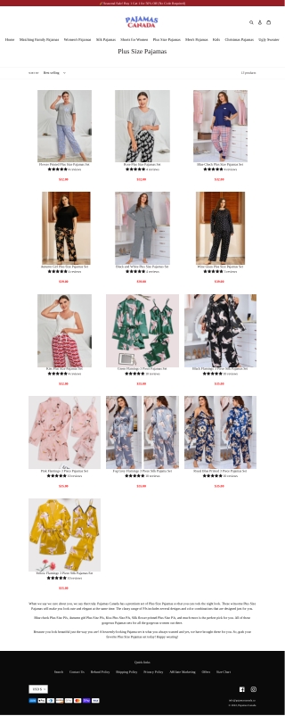 Silk Pajamas Canada  Best Silk Pajamas Online Canada
