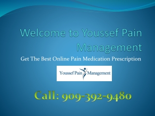 The Best Online Pain Medication Prescription Near You