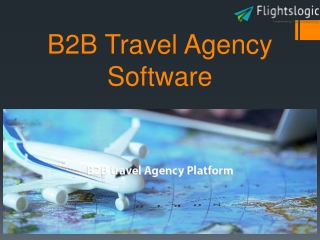 B2B Travel Agency Software