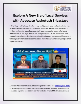 Top lawyer in India