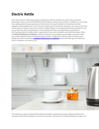 Electric Kettle